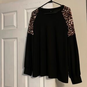 Leopard Print Sweater
